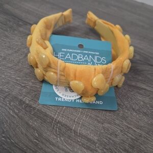 Womens Stone Quartz Top Knot Headband NWT